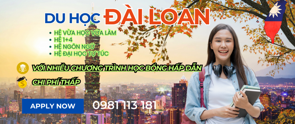 tuyển sinh du học đài loan Liên hệ ngay với Dn5Sao Group