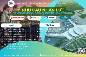 Tuyển dụng nhân sự sân bay Long Thành 2025