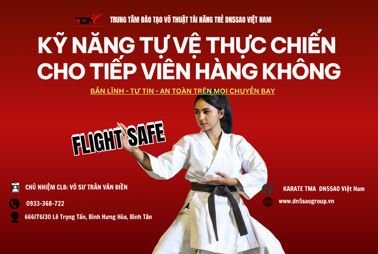 Kỹ Năng Tự Vệ Cho Tiếp Viên Hàng Không