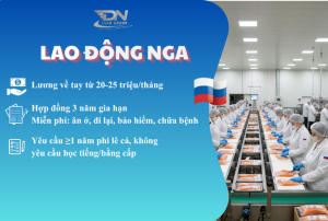 Lao Động Nga - Ngành Thực Phẩm (Phi Lê Cá)