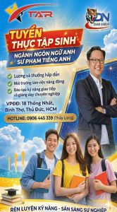 Tuyển Thực Tập Sinh Ngôn Ngữ Anh